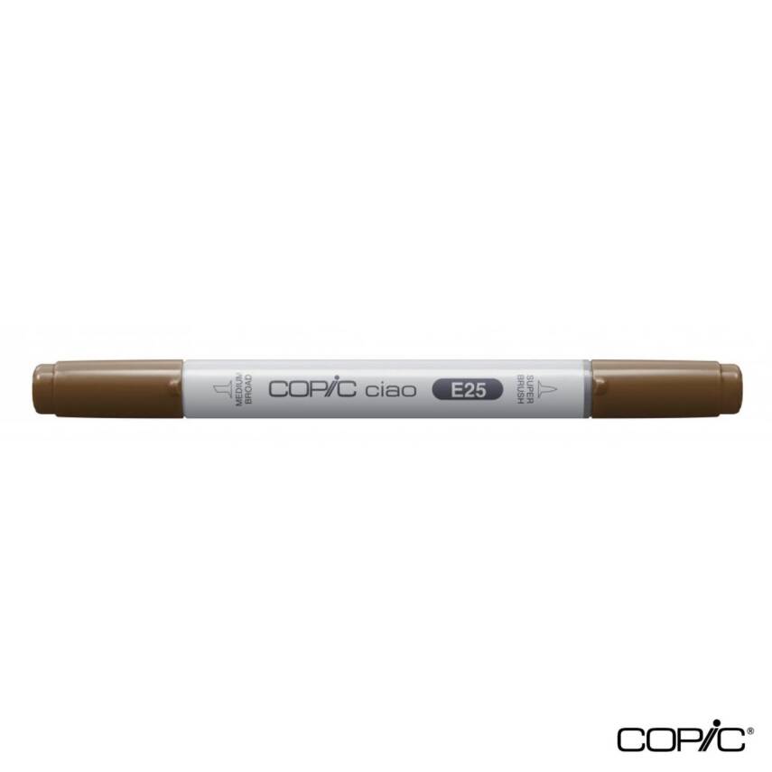 Copic Ciao Marker E 25 Caribe Cocoa - 1