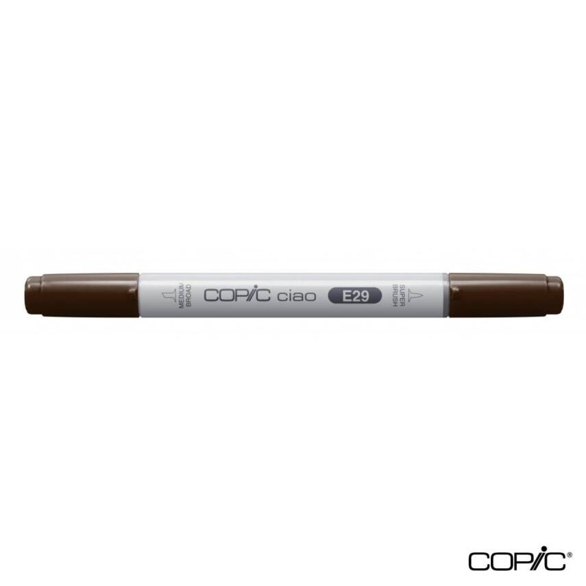 Copic Ciao Marker E 29 Burnt Umber - 1