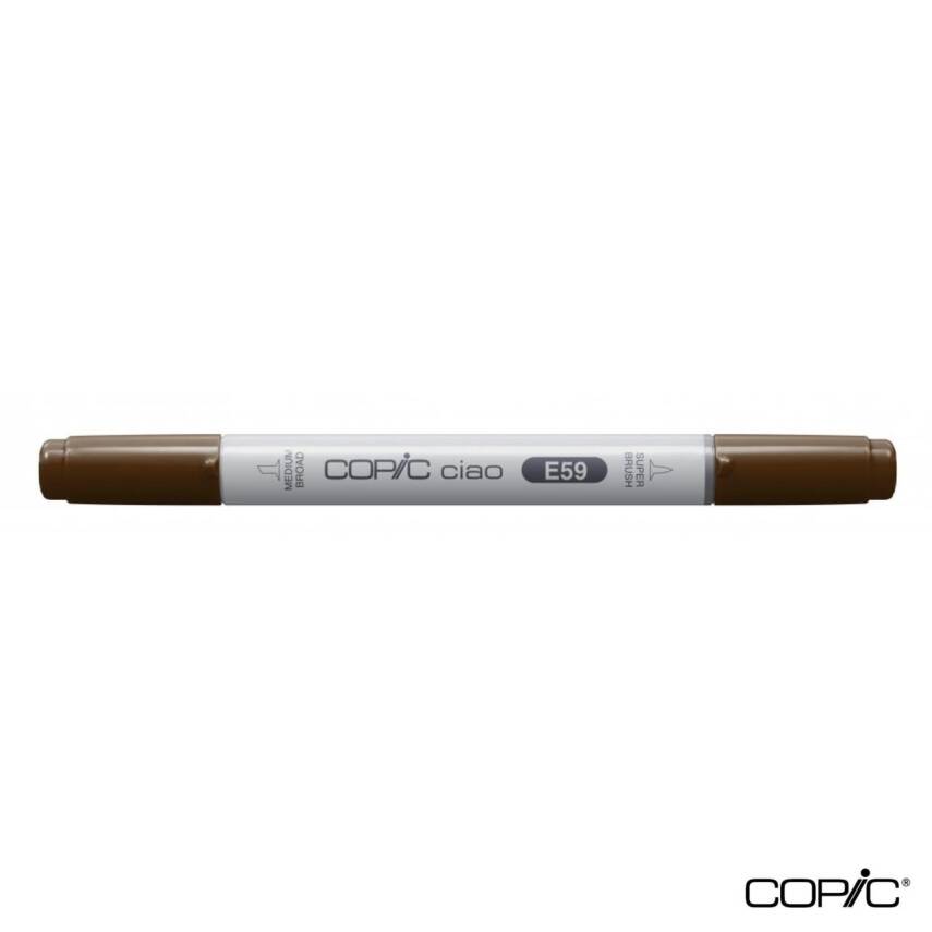 Copic Ciao Marker E 59 Walnut - 1