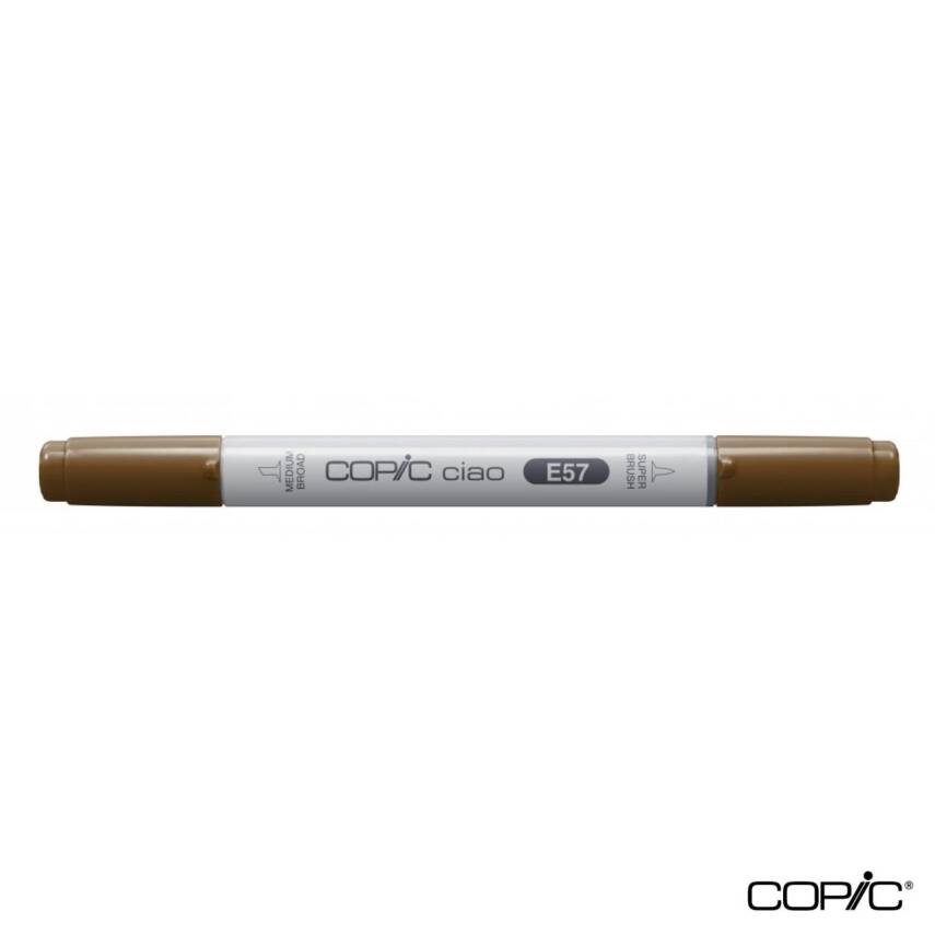 Copic Ciao Marker E57 Light Walnut - 1