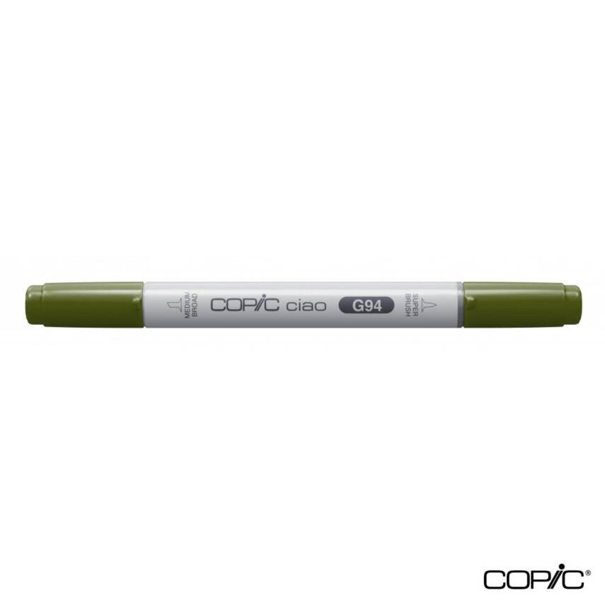 Copic Ciao Marker G94 Grayish Olive - 1