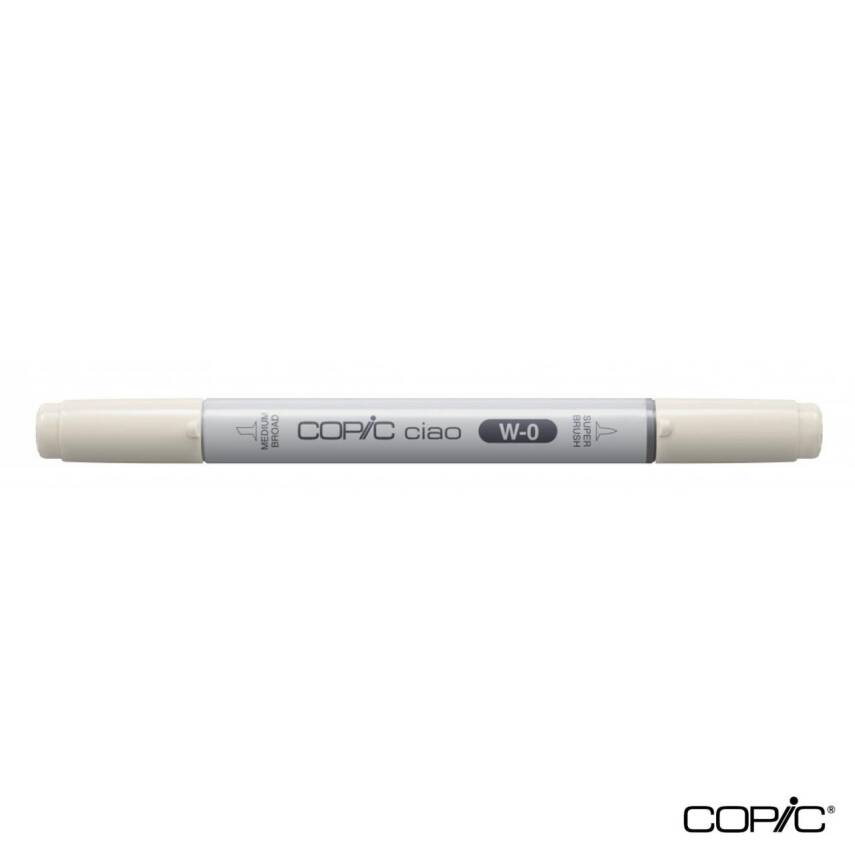 Copic Ciao Marker W 0 Warm Grey No:0 - 1