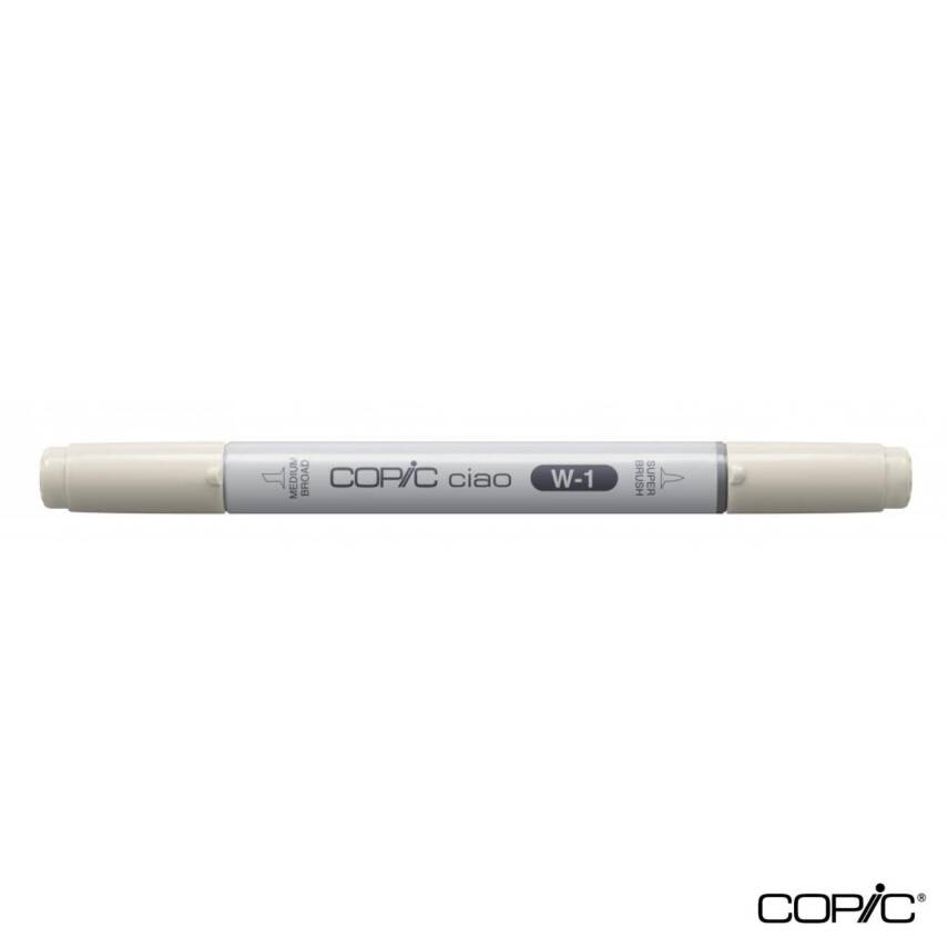 Copic Ciao Marker W-1 Warm Grey No:1 - 1