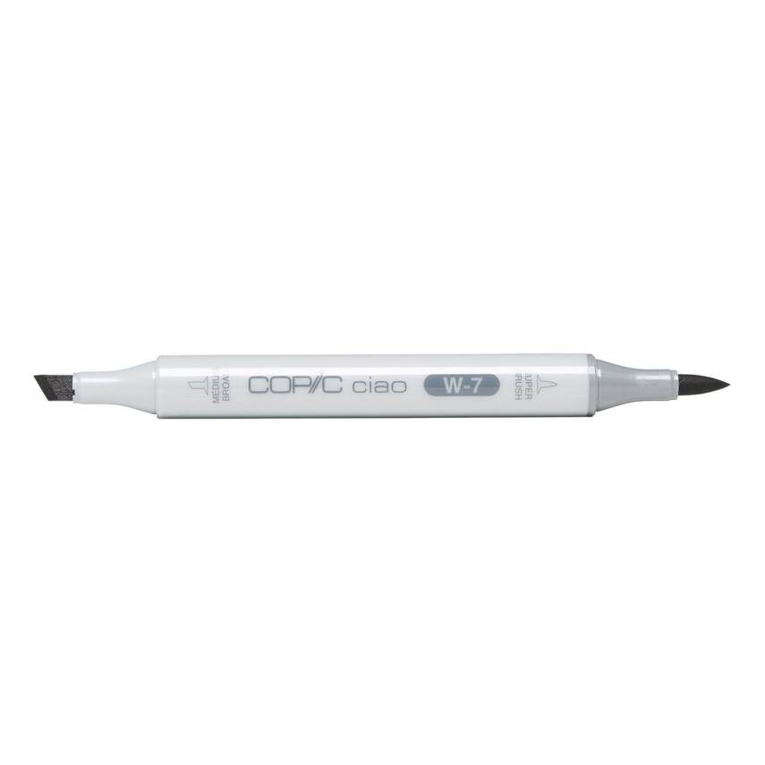 Copic Ciao Marker W-7 Warm Grey No:7 - 1