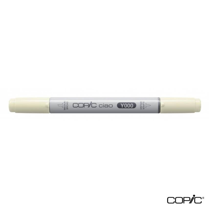 Copic Ciao Marker Y 000 Pale Lemon - 1
