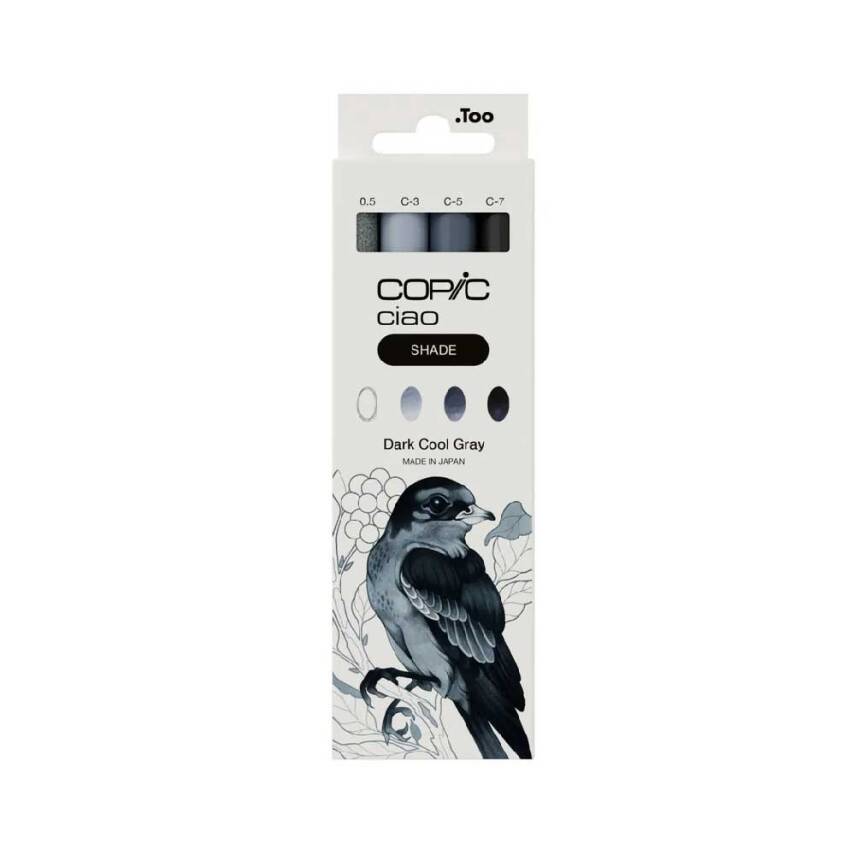 Copic Ciao Shade Set 4-pack Dark Cool Gray - 1