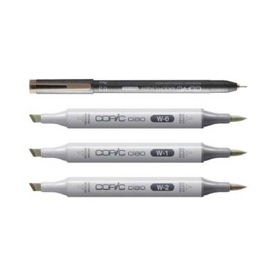 Copic Ciao Shade Set 4-pack Light Warm Gray - 4