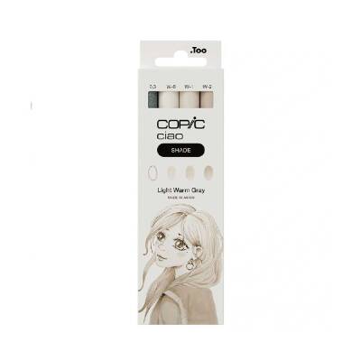 Copic Ciao Shade Set 4-pack Light Warm Gray - 1