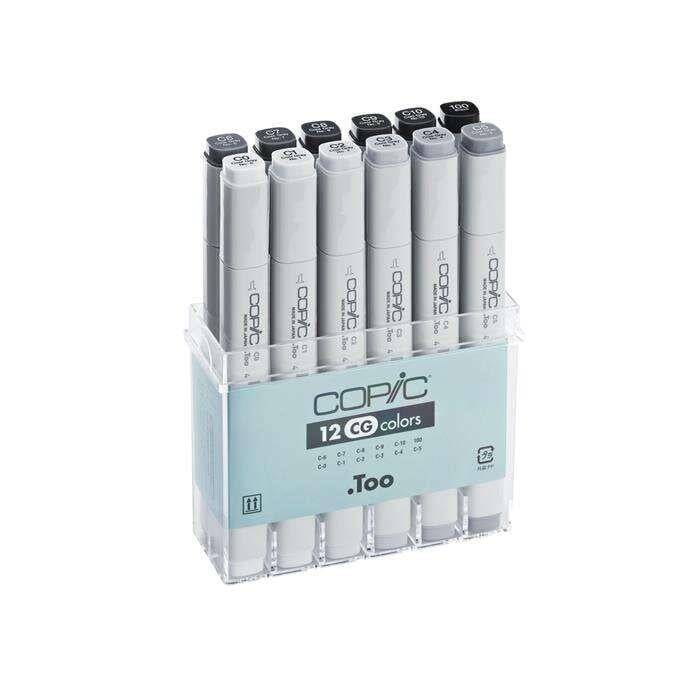 Copic Classic Cool Grey Set 12’li - 1