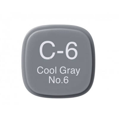 Copic Classic Marker C 6 Cool Gray No:6 (1)