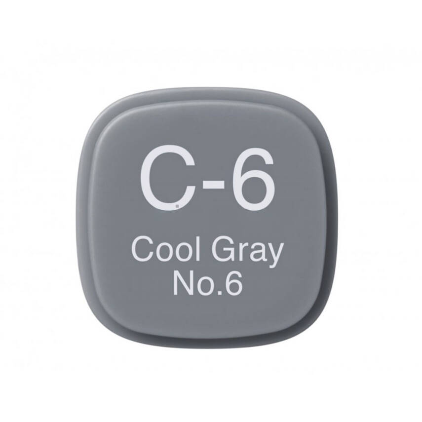 Copic Classic Marker C 6 Cool Gray No:6 - 2