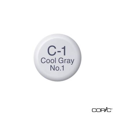 Copic Ink C 1 Akrilik Kalem Mürekkebi Cool Gray