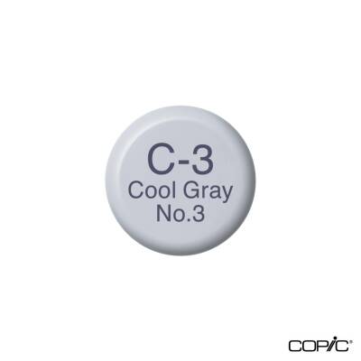 Copic Ink C 3 Akrilik Kalem Mürekkebi Cool Gray
