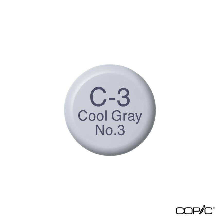Copic Ink C 3 Akrilik Kalem Mürekkebi Cool Gray - 2