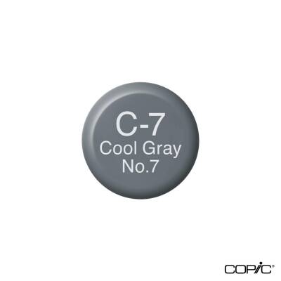 Copic Ink C 7 Acrylic Pen Ink Cool Gray - 2