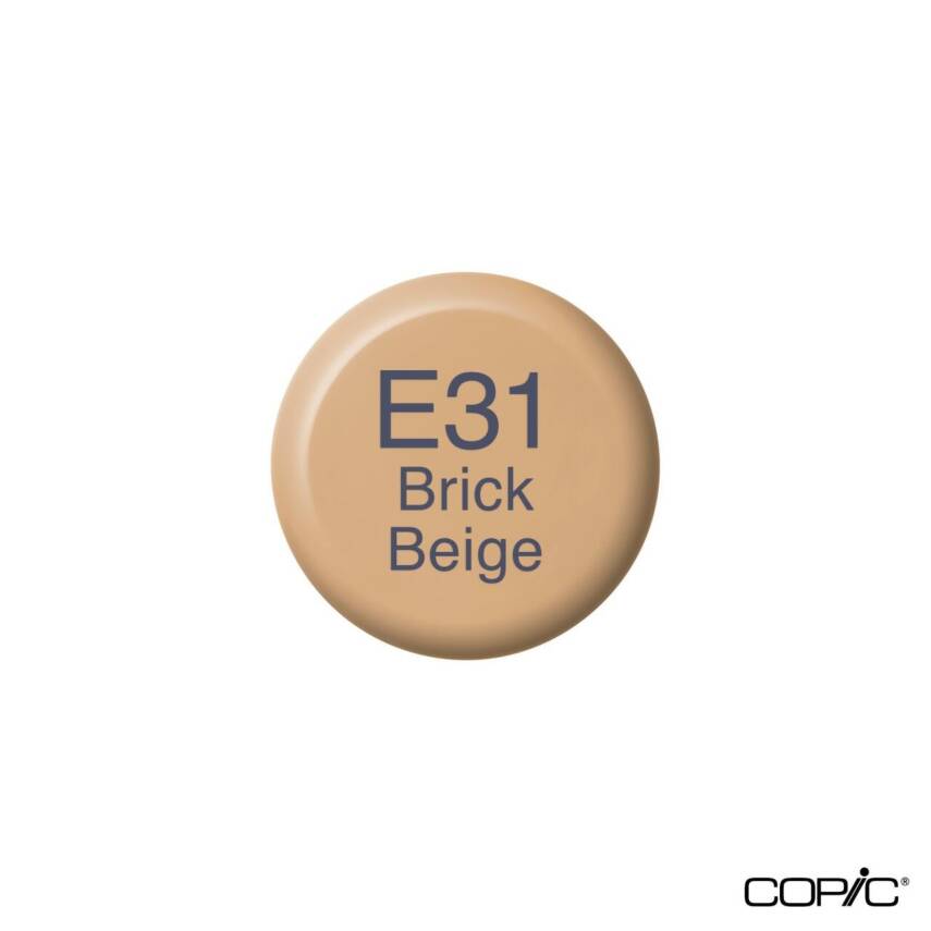 Copic Ink E 31 Acrylic Pen Ink Brick Beige - 2