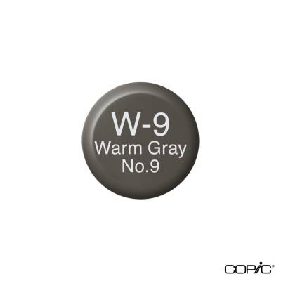 Copic Ink W 9 Acrylic Pen Ink Warm Gray - 2