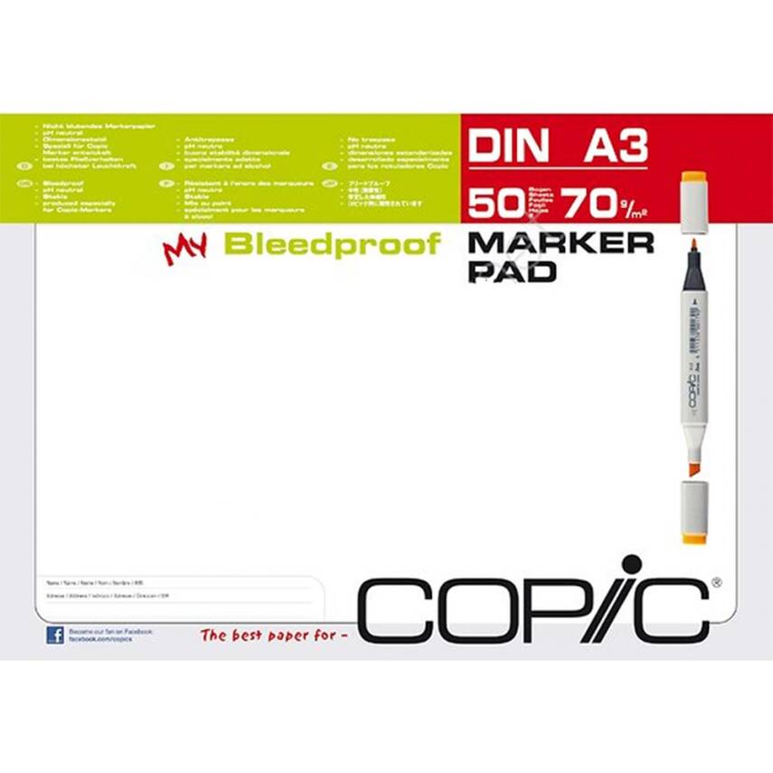 Copic Marker Pad A3 70 g 50 Yaprak - 1