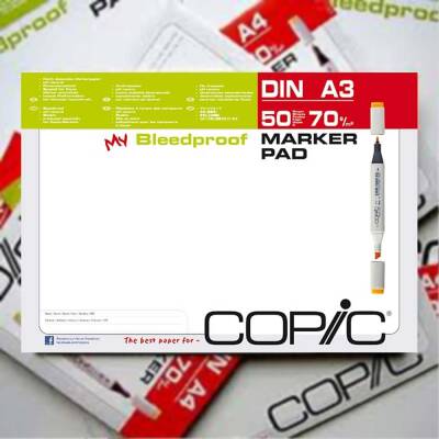 Copic Marker Pad A3 70 g 50 Yaprak