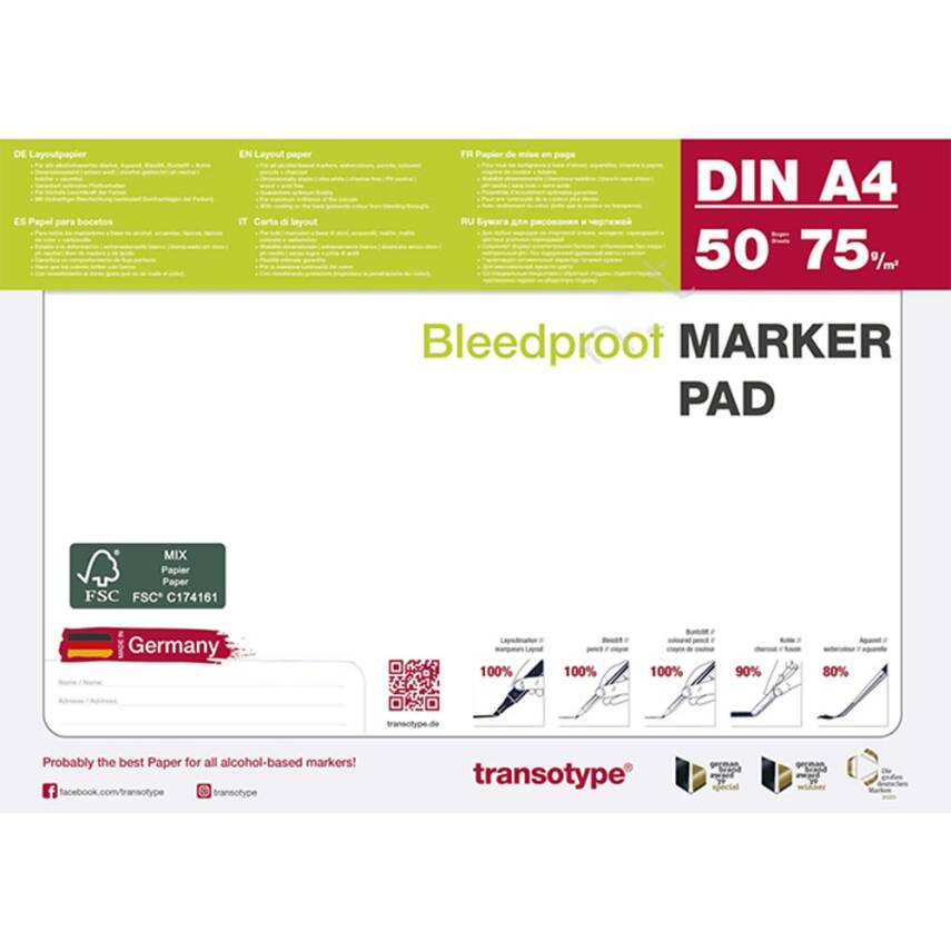 Copic Marker Pad A4 75 g 50 Yaprak - 1