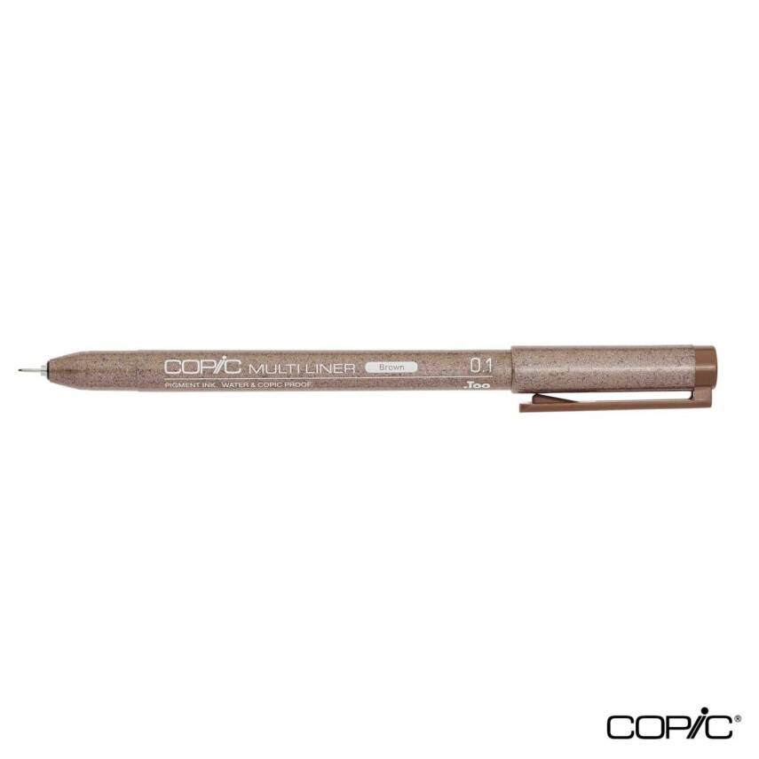 Copic Multiliner Classic Brown 0.1 - 1