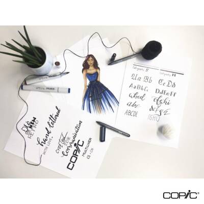 Copic Multiliner Classic Calligraphy Pen S - 2