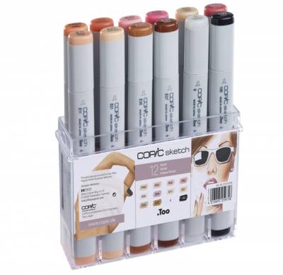 Copic Sketch Portrait Set of 12 - 1