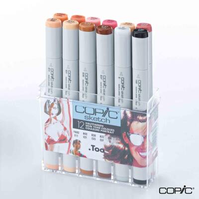 Copic Sketch Portrait Set of 12 - 2