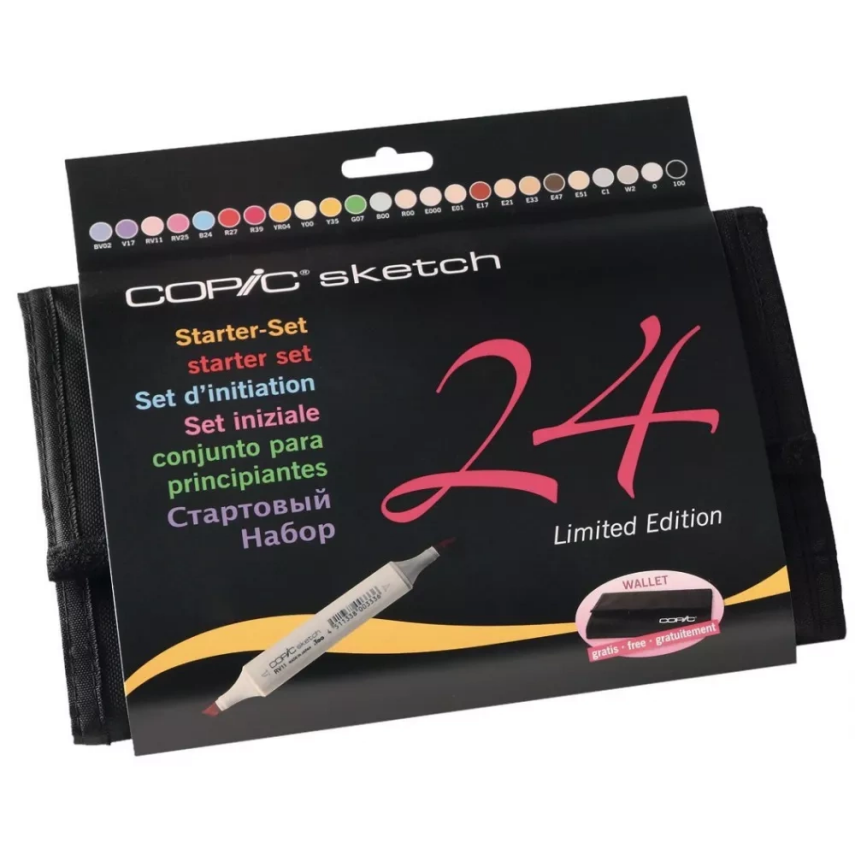Copic Sketch Wallet Set 24'lü - 2