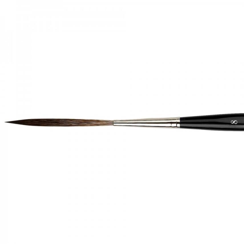 Da Vinci 1298 Serial No: 8 Casaneo Rigger Black Esagonal Handles Synthetic Fiber - 1