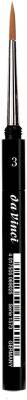 Da Vinci 1573 Series Pocket -Brush-Spin Lightbrown Synthetic Hair No:3