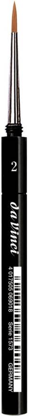Da Vinci 1573 Series Pocket -Brush-Spın Lightbrown Synthetic Hair No:2 - 1