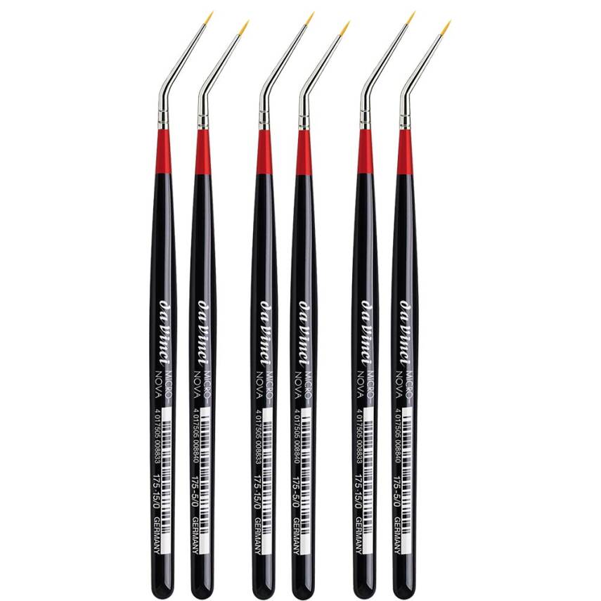 Da Vinci 175 Seri   Mıcro-Nova Angled Golden Synthetic Fibre    - 1