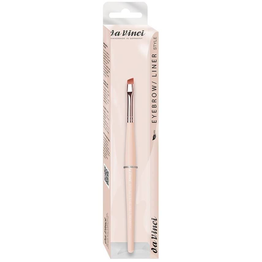 Da Vinci 4327 Seri Style Eyebrow Brush Liner Angled Synthetic Fibers No:0 - 1