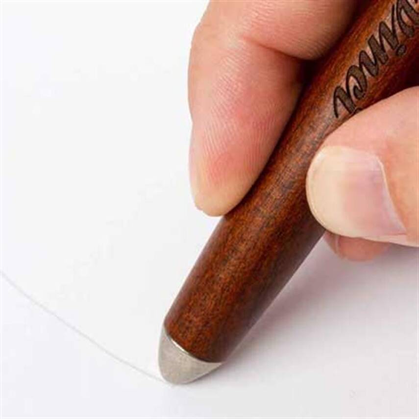 Da Vinci 499 Serial No: 3 Squirrel Hair Watercolor Brush Ethergraf metalpoint tip Handle From Kebony Wood - 4