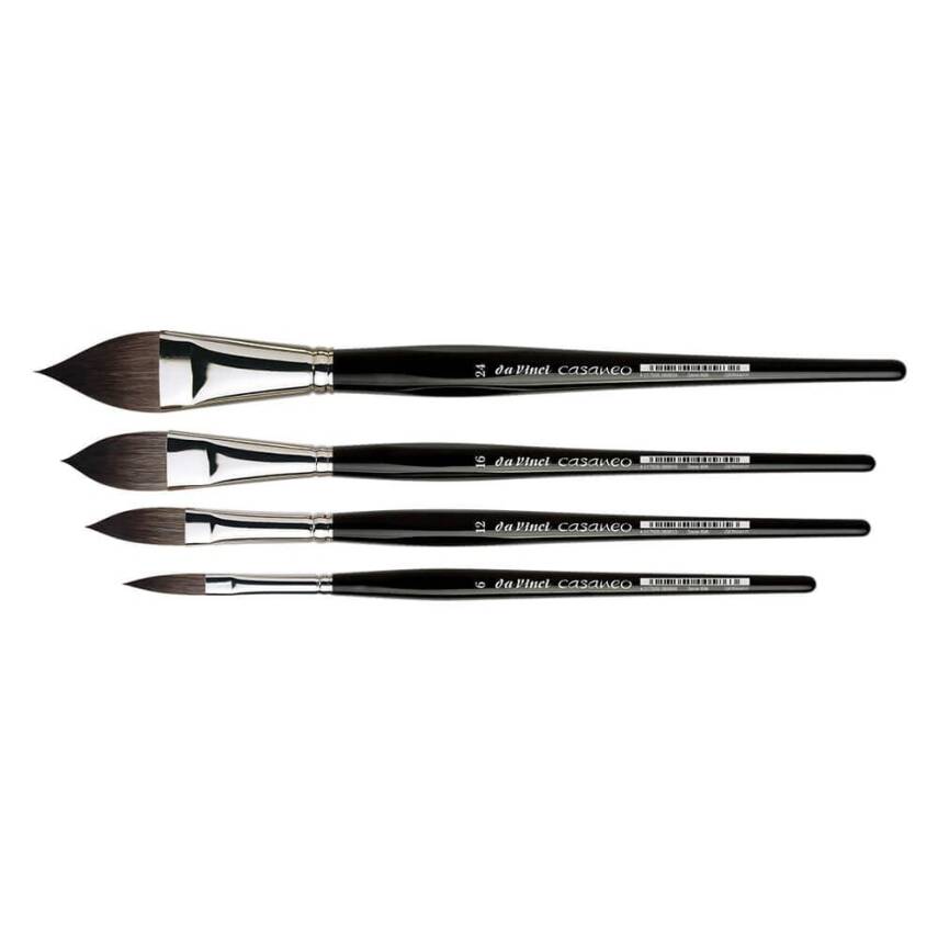 Da Vinci 898 Seri Casaneo Water Colour Brush Oval-Pointed No:6 - 2