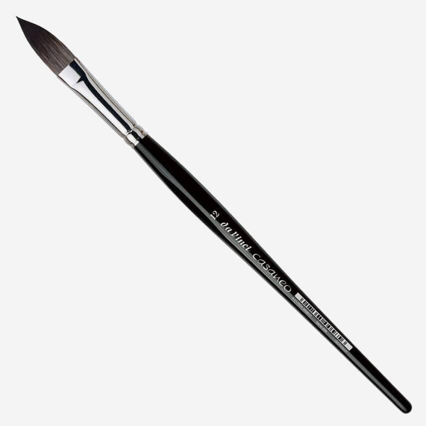 Da Vinci 898 Series Casaneo  Watercolor Brush Oval-Pointed No:12 - 1