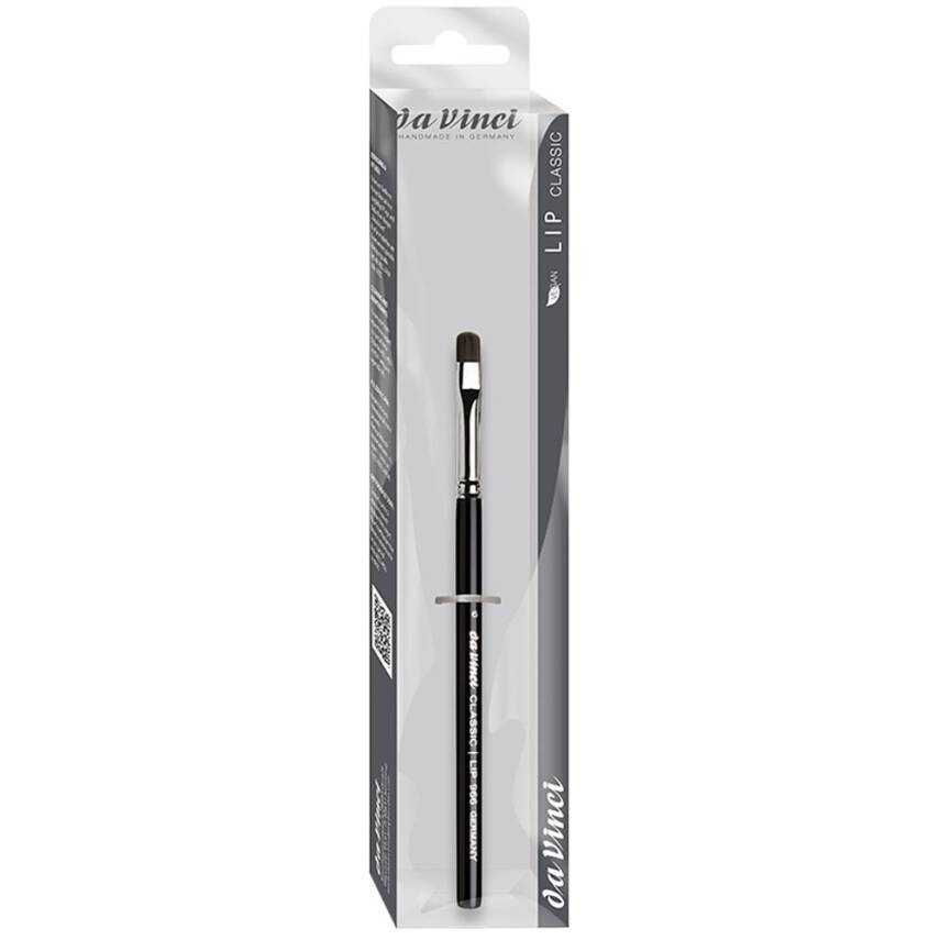 Da Vinci 966 Seri Classic Foundation Stippling Brush Angled Smooth Synthetic Fibers No:6 - 1
