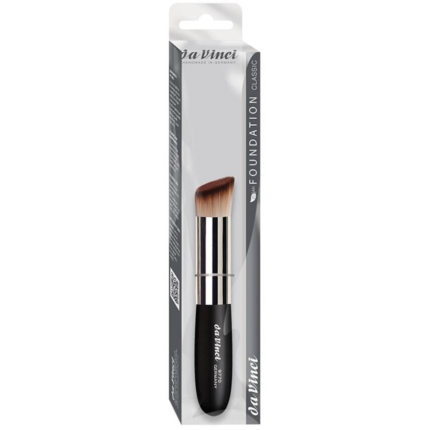 Da Vinci 9770 Seri Classic Foundation Stippling Brush Angled Smotth Synthetic Fibers No:0 - 1