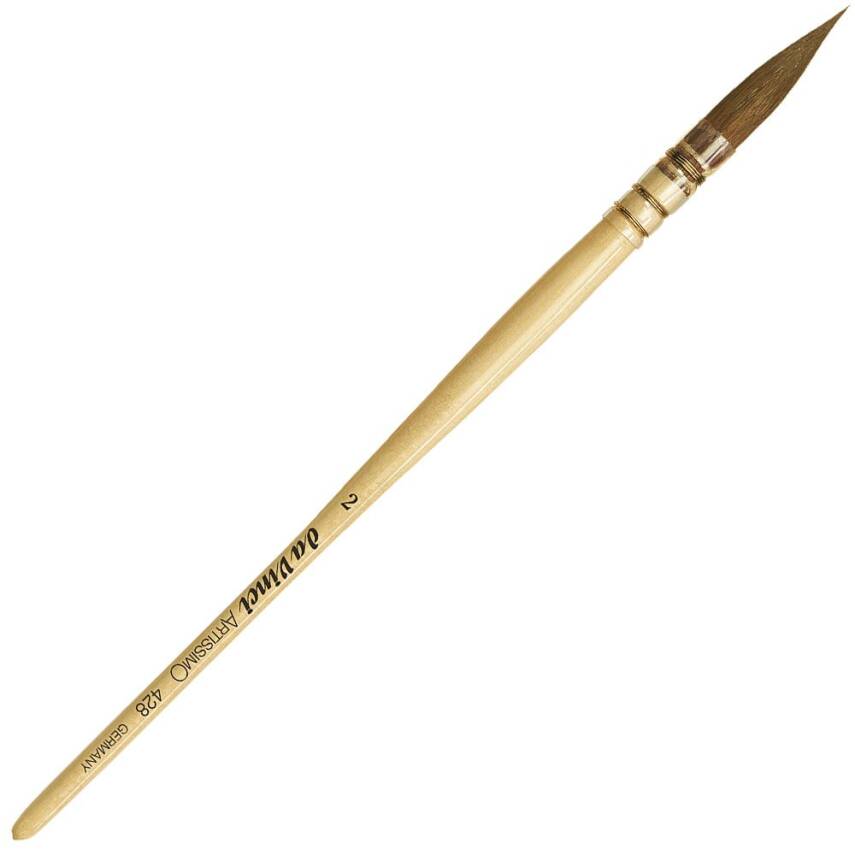 Da Vinci Artissimo Kolinsky Red Sable Round Watercolor Brush Series 428 No:2 - 1