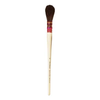 Da Vinci Black Goat Hair Oval Gold Leaf Brush Series 450 No:2 - 1