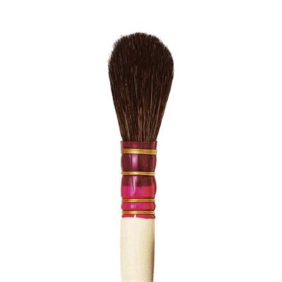 Da Vinci Black Goat Hair Oval Gold Leaf Brush Series 450 No:6