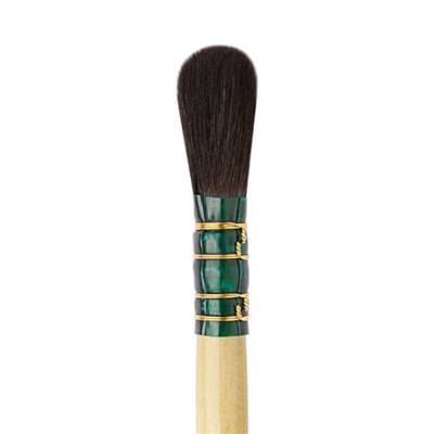 Da Vinci Blue Squirrel Hair Oval Gold Leaf Brush Series 410 No:2