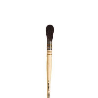 Da Vinci Blue Squirrel Hair Oval Gold Leaf Brush Series 410 No:6