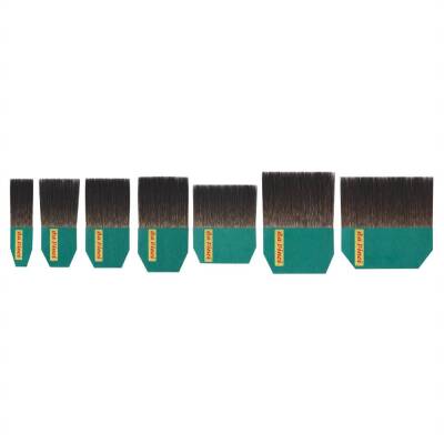 Da Vinci Blue Squirrel Hair Straight Gold Foil Beard Brush Series 500 No:80 - 1