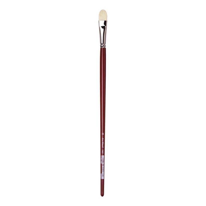 Da Vinci Bristle Filbert-Shape Oil Paint Brush Series 7467 No:4 - 1