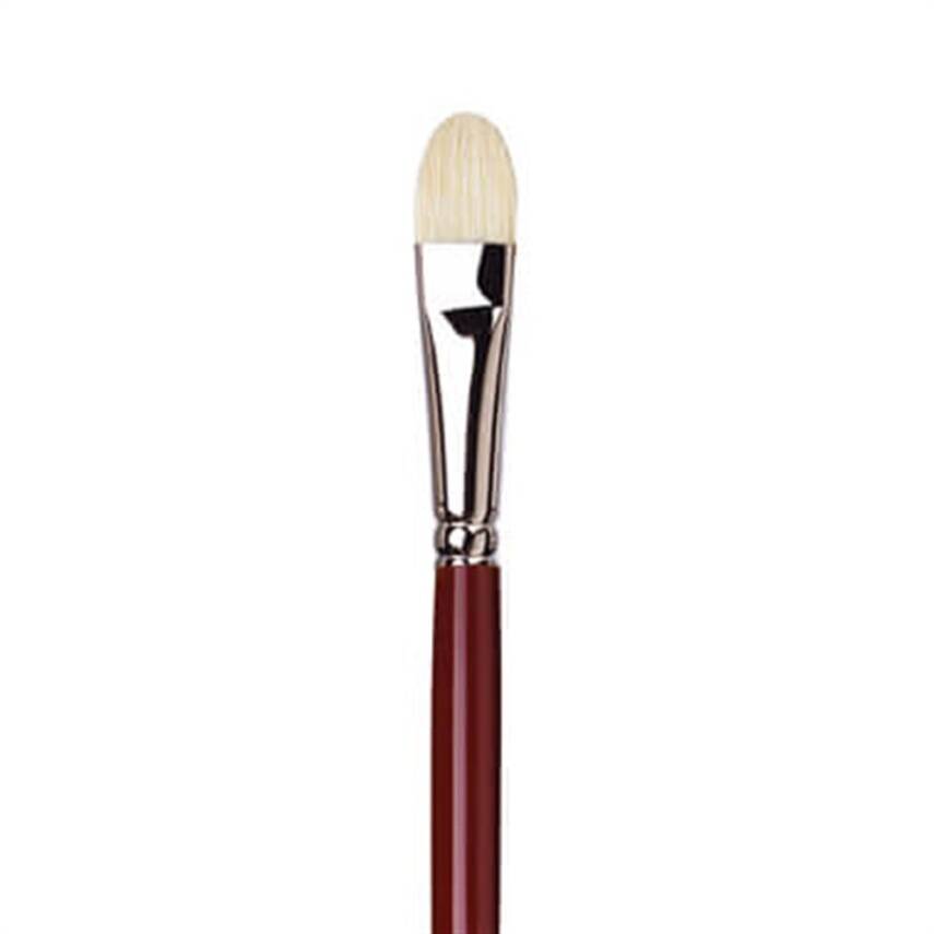 Da Vinci Bristle Filbert-Shape Oil Paint Brush Series 7467 No:8 - 1