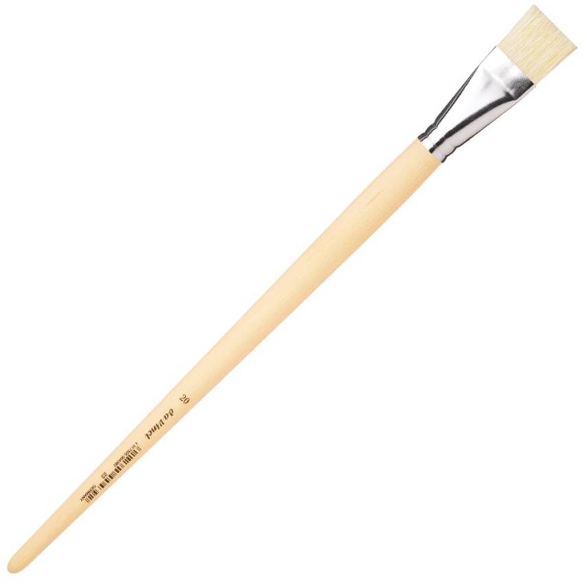 Da Vinci Bristle Flat Oil and Acrylic Paint Brush Series 23 No:20 - 1