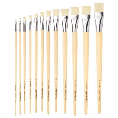 Da Vinci Bristle Flat Oil and Acrylic Paint Brush Series 23 No:22 - 2