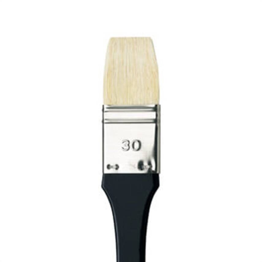 Da Vinci Bristle Flat Wide Tip Acrylic, Oil Paint and Decorating Brush Series 7055 No:100 - 5